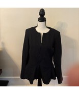 Cabi Crisscross Zip Dress Jacket Size S - $743.73 MXN