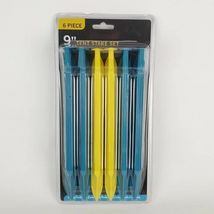 6 Piece Tent Stake Set Regular 9" Plastic Sturdy Hook  New - $10.99