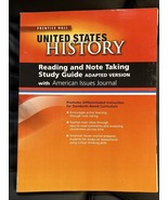 UNITED STATES HISTORY 2010 ADAPTED READING and NOTETAKING SURVEY STUDY G... - $24.61 CAD