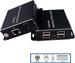 E-Sds Usb Extender Over Cat5E/6 Up To 196Ft, Usb2.0 Over Cat6 Cat5E Extender - £63.34 GBP