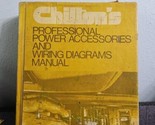 68-73 Chilton&#39;s Professional Power Accessories And Wiring Diagrams Manua... - $12.82