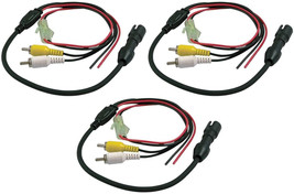 Voyager 31300006 Camera RCA to CEC Connectors (Pack of 3) - £39.53 GBP