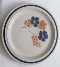 Vintage Newcor Stoneware Reflection Pattern Collectible Salad Plate - Made In Ja - £11.73 GBP