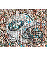 New York Jets Photo Mosaic Print Art  of over 100 Jet Players, Past &amp; Pr... - £34.36 GBP+