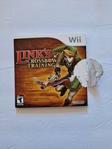 Link&#39;s Crossbow Training (Nintendo Wii, 2007) Complete W/ Manual TESTED - £6.86 GBP