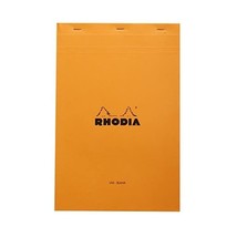 Rhodia No.19 A4+ Plain Orange Detached Pad  - $15.00