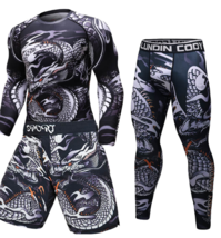 Size: XXL8 - MMA Work Out Compression Rashguard T Shirt - $31.11