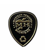 Madison Heights Michigan City State Tourism Plastic Lapel Hat Pin Pinback - £4.64 GBP