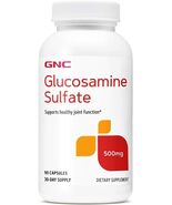 GNC Glucosamine Sulfate Joint Supplement 500 mg 90 Capsules NEW EXP 12/2027 - $20.89 CAD