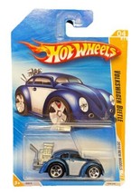 Hot Wheels 2010 New Models Volkswagen Beetle Blue - $3.99