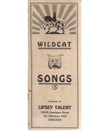 WAYNE WILDCAT SONGS 16-page pocket songbook courtesy Wayne Feeds &amp; Lipse... - $14.84