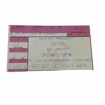 SEPT 24, 1994 ZZ TOP ANTENNA TOUR ORLANDO CONCERT TICKET STUB - $228.08 MXN