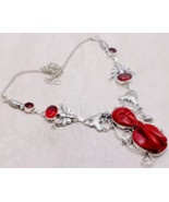 Stunning ArtDeco Mucha Bohemian Silver Art Noveaux Bohemian Meditating N... - $82.32 CAD