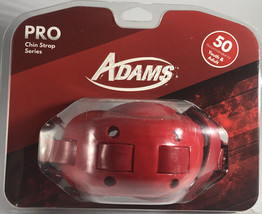 Adams/Schutt Sports PRO-50-4D Red Football 4pt.Hi Padded Chin Strap-NEW-SHIP24HR - £62.20 GBP