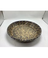 VINTAGE ROBINSON RANSBOTTOM BLUE SPONGEWARE PIE PLATE POTTERY ROSEVILLE,... - $780.00 MXN