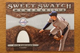 Rick Porcello Tigers 2009 UD Sweet Swatch Memorabilia SS-RP Detroit Tigers - £5.35 GBP