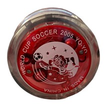 World Cup Soccer 2005 Yo-Yo Red White Clear UFO - $161.05 MXN