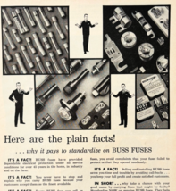 1960 Bussman Mfg Buss Fusetron Fuses Advertisement Vintage Electronics D... - $19.99
