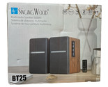 SINGING WOOD (2021 Version) BT25 Active Bluetooth 5.0 Bookshelf Speakers - £97.37 GBP