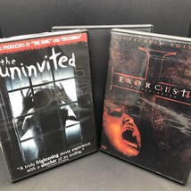 Lot of 3 DVD Horror Movies: The Uninvited, Exorcism of Emily Rose, Exorcist Begi - £8.16 GBP