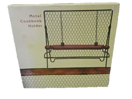 Old Country Store Metal Cookbook Holder - £24.37 GBP