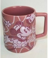 Disney Minnie Mouse Coffee Mug Featuring Animation Art Mauve Yoo Hoo Brew - £14.18 GBP