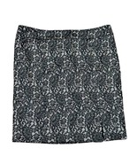 Worthington Skirt Plus Size 18W Black Gray Stretch Knee Length Side Zip ... - £9.06 GBP