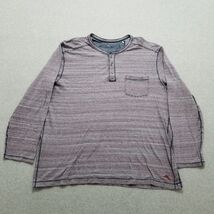 Tommy Bahama Sweatshirt Mens XL Purple Striped Long Sleeve Pullover Pocket - $360.99 MXN