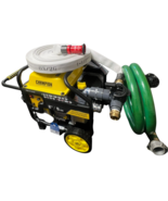 Home Wildfire Protection System Fire Pump and Hose w/ Multi Hose Diverte... - $2,202.75