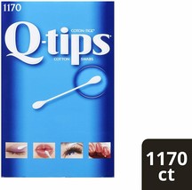 Q tips Cotton Swabs Original 1170 count Qtips Brand New  - £21.36 GBP