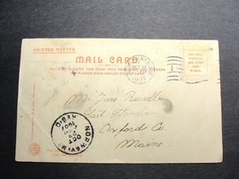The Harlem River, New York -1907 Posted Full View Mail Card. - $14.85