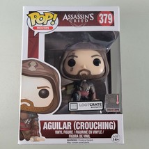 Funko POP Assassins Creed Aguilar Crouching #379 Loot Crate Exclusive - £7.74 GBP