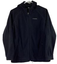 Columbia Jacket Youth Size XL 18/20 Black Full Zip Fleece Lightweight - £16.72 GBP