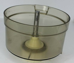Vintage General Electric GE Food Processor-420A Replacement Part Work Bowl &amp;Stem - £12.42 GBP