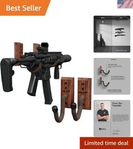 American-Made Gun Rack for Rifles, Shotguns, and Bows - 2 Pack of Elegance - $67.49