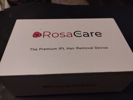 IPL hair removal device Rosa Care - Open box never used TYPE I PLUG SEE ... - £48.48 GBP