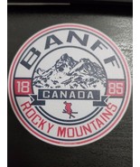 Banff Sticker Rocky Mountains 1885 - £3.99 GBP