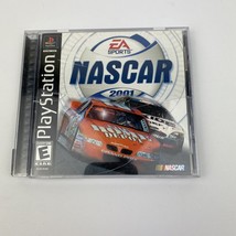 NASCAR 2001 (Sony PlayStation 1) PS1 Complete,Manual, CIB Scratched/Scuffed Disc - $4.71