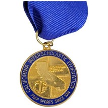 CIF Champion Wrestling Medal High School 1st Place 125 Pounds California... - $800.23