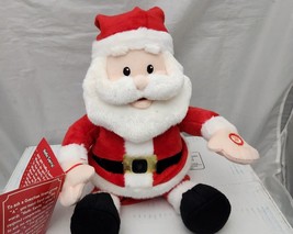 Avon Santa Claus Interactive Talking Christmas Plush Stuffed Toy 2011 Works! - £21.27 GBP