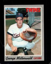 1970 Topps #118 George Mitterwald Exmt Twins *X104535 - £0.98 GBP