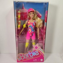 Barbie The Movie Doll Skating Neon Inline Roller Outfit Collectible Margo Robbie - £29.48 GBP