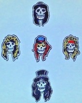 Guns N&#39; Roses~Appetite For Destruction Cross~Embroidered~5 Patch SET~Iro... - $325.20 MXN