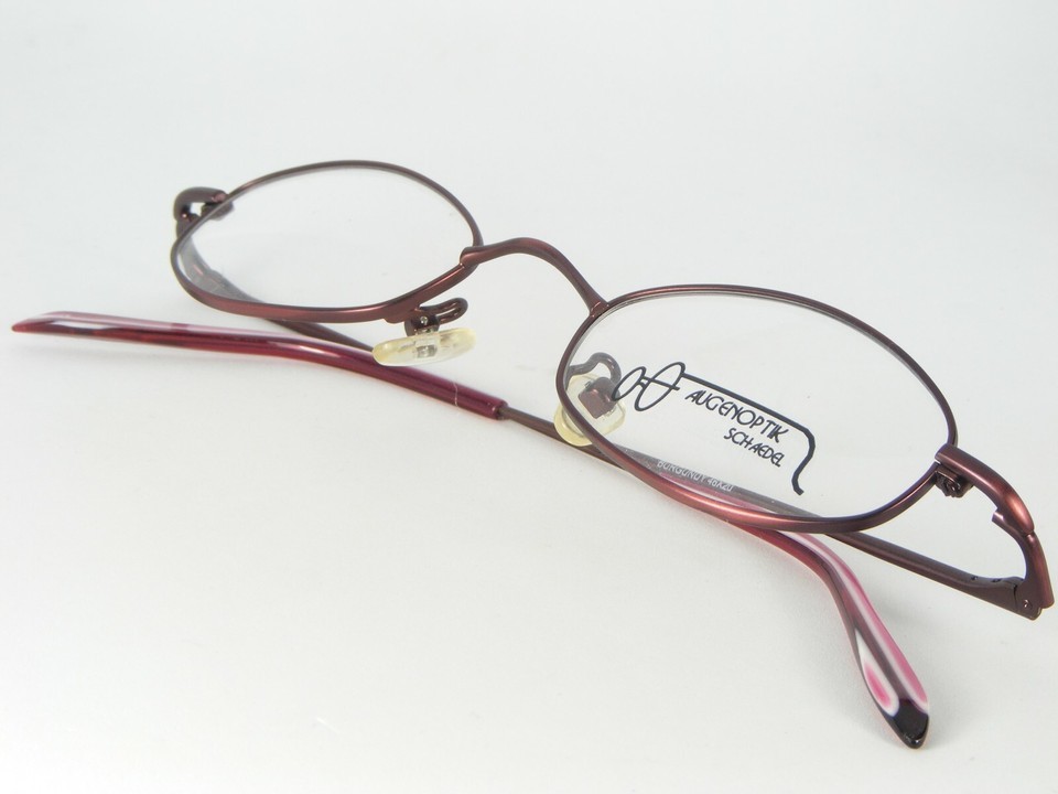 AUGENOPTIK SCHAEDEL FREEWAY FLEX COLLECTION 166 BURGUNDY EYEGLASSES 46-20-140mm Item image 3