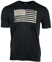 Oakley Men&#39;s Distressed Flag Short Sleeve Tee Black (Size M) NEW W TAG - £27.52 GBP
