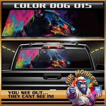 Color Dog 015 - Truck Back Window Graphics - $55.12+