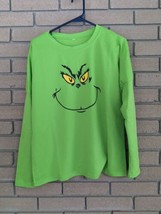 Green - The Grinch - T-Shirt - Size : Small - Long Sleeve - £11.11 GBP