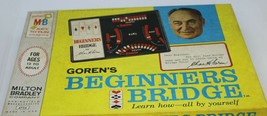 Charles Goren&#39;s Beginners Bridge - Teaching Card Game Tutor Milton Bradley 1967 - £7.45 GBP