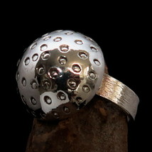 Excellent Hand crafted Sterling Silver Ring Mushroom Shape Size 7 - £19.38 GBP