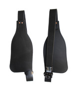 Horse Western Black Leather Plain Replacement Saddle Fenders 5208BK - $89.26 CAD